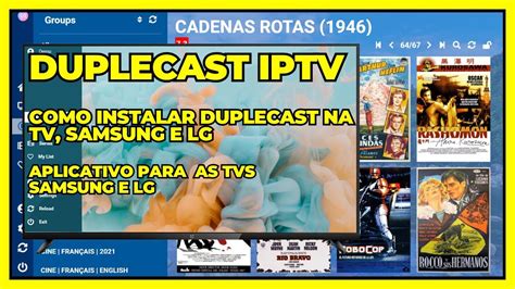 Como Instalar O Aplicativo Duplecast Na Tv Samsung E Lg Youtube