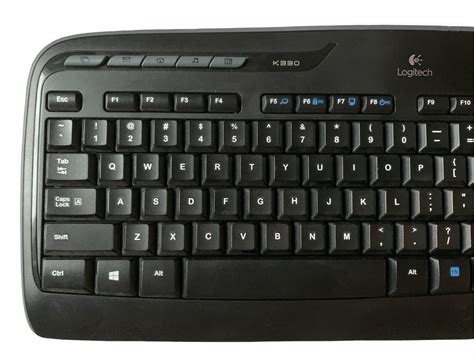 Logitech K330 Wireless Computer Keyboard No Receiver Excellent Condition 97855057112 Ebay