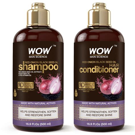 Buy Wow Skin Science Red Onion Black Seed Oil Paraben Sule Free