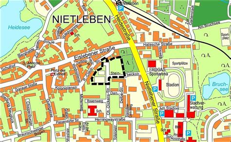 Bebauungsplan Nr 207 Neustadt Wohnen Am Nietlebener Park Halle