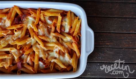 Macarrones Con Chorizo Gratinados Recet N