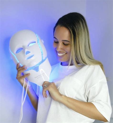 Led Face Mask Light Therapy 7 Led Anti Aging Light Therapy Facial Skin Care Mask