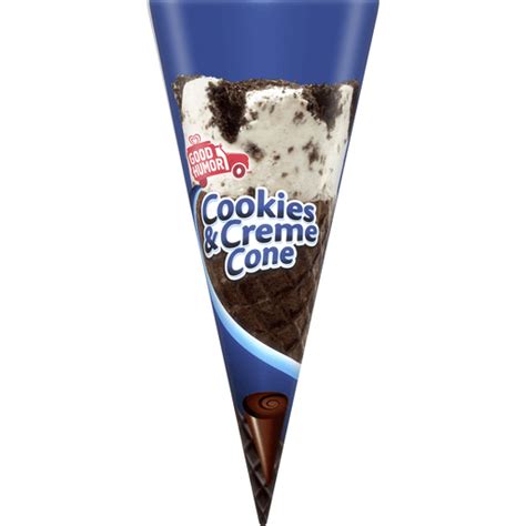 Good Humor Oreo Cookies Cream Light Ice Cream Cone Fl Oz Wrapper