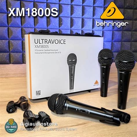 Jual Microphone Behringer Xm S Xm S Satu Set Paket Mic