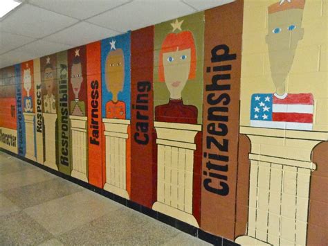 Photos: Murals of Paxon Hollow Middle School | Marple Newtown, PA Patch