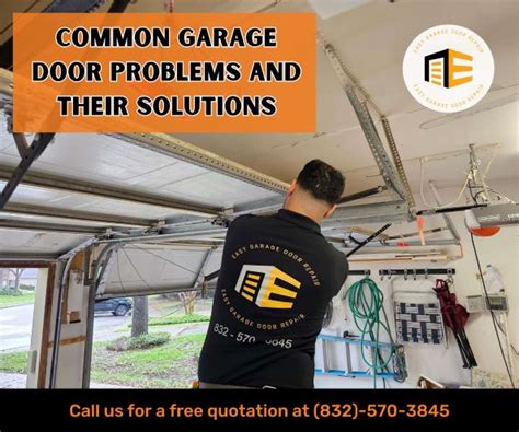 Common Garage Door Problems And Their Solutions Easy Garage Door Repair