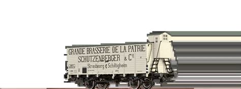 Gedeckter G Terwagen Brasserie Schutzenberger Sncf H