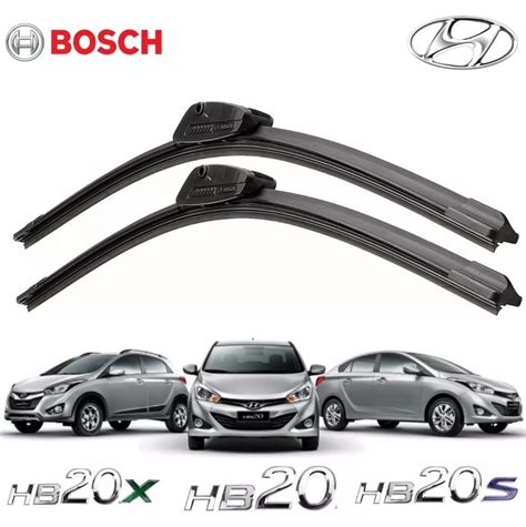 Limpador Para brisa Original Bosch Hyundai Hb20 Hb20x Hb20s LCS Autopeças