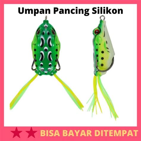 Jual Umpan Pancing Mancing Memancing Bait Bentuk Kodok Kodokan Katak