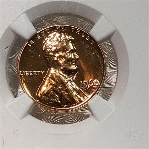 1960 P Large Date Lincoln Cent For Sale Buy Now Online Item 773138