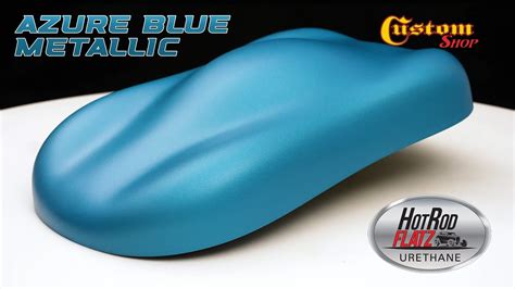 Custom Shop Hot Rod Flatz Azure Blue Metallic Youtube