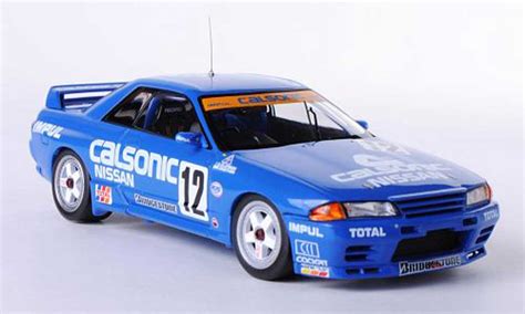 Coche Miniatura Nissan Skyline R32 143 Hpi Gt R No12 Calsonic A