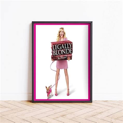 Legally Blonde Print Etsy