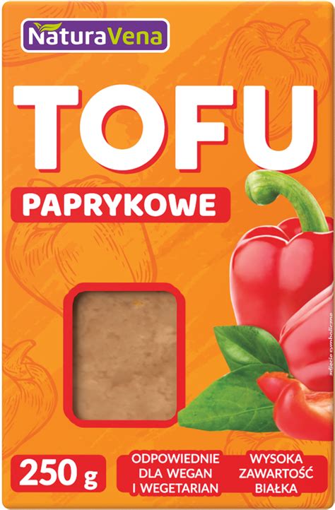 Tofu Paprykowe Kostka G Naturavena Delikatesy Z Natury