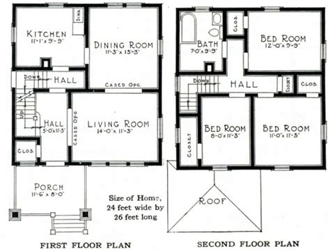 Craftsman Foursquare House Plans