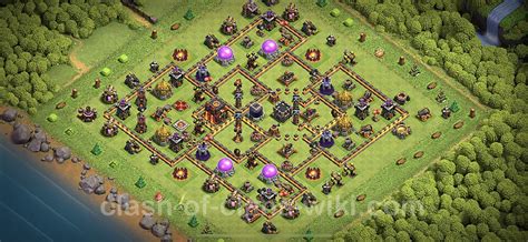 Farming Base Th10 With Link Anti Everything Hybrid Clash Of Clans 2023 Town Hall Level 10