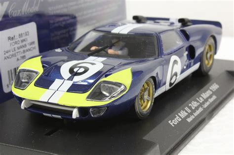 A765 Fly Ford Gt40 Mkii 24h Le Mans 1966 1 32 Slot Car Great Traditions