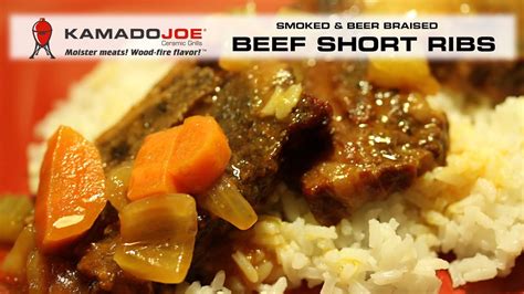 Kamado Joe Beef Short Ribs Youtube