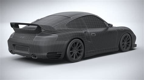 Porsche 911 Gt2 996 2003 Modelo 3d 159 Max Fbx Obj Ma Lwo C4d