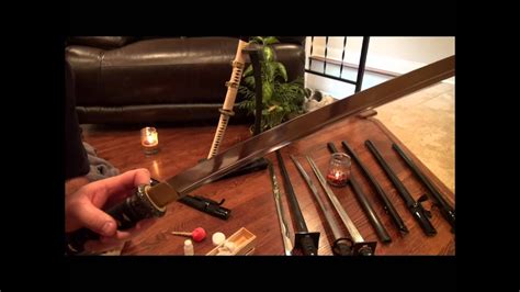 Katana Sword Cleaning Basics With Todd Norcross Youtube