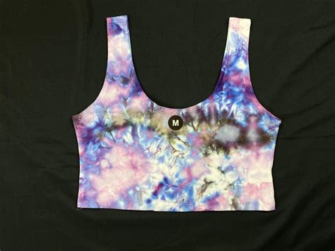 Tie Dye Crop Top Crop Top Collection Etsy España