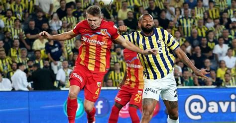 Fenerbahçe Kayserispor kupa maçı ne zaman saat kaçta ve hangi kanalda