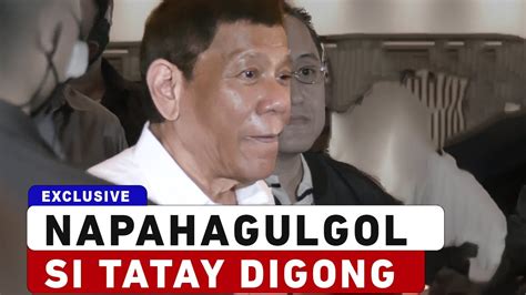 Napahagulgol Si Tatay Digong Prrd Youtube