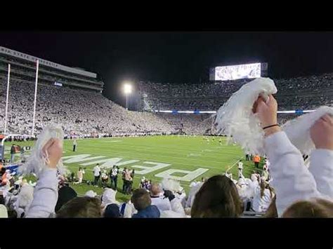 Penn State Whiteout Game Minnesota 10 22 22 Sweet Caroline YouTube