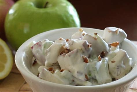 Make A Classic Creamy Waldorf Salad With Apples And Walnuts Recipe