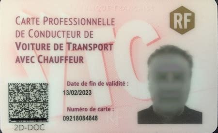 Renouvellement Carte Vtc Carte