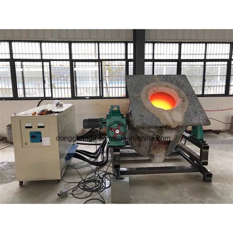 Medium Frequency Aluminum Melting Electric Induction Furnace