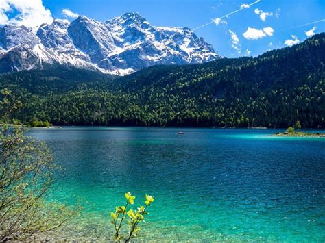 Nature In Upper Bavaria 4 Shades Of Blue And Green At Eibsee Maho