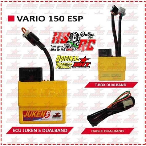 Ecu Honda Vario 150 Fi Juken 3 Dual Band Ecu Racing Ecu Vario 150