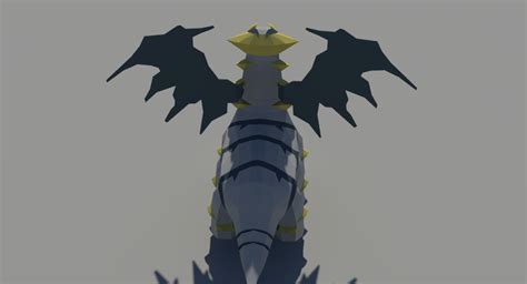 3d Giratina Pokemon Model