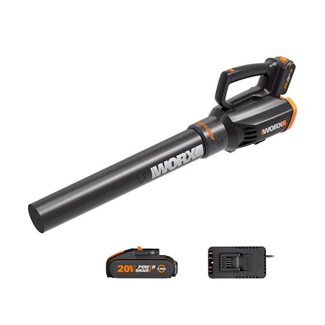 Worx 20v Cordless Turbine Blower Wg547e Powershare 2 Speed Keystone 4