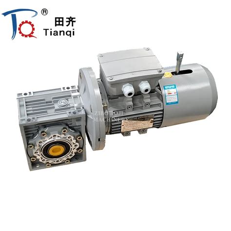 Single Three Phase Nmrv Reducer Transmision Gearbox AC Worm Gear Motor