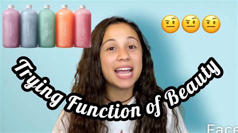 Function Of Beauty Honest Review Not Sponsored Youtube