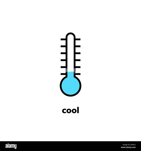 Temperature icon, clip art. Narrow-range mercury thermometer shows ...