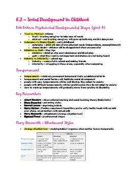 Ap Psychology Study Guide Outline Unit By Aarav Reddy Tpt