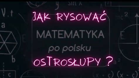 Jak Rysować Ostrosłupy Youtube