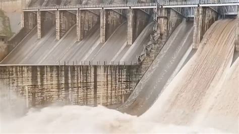 Gujarat Rain Dantiwada Dam Gates Opened After 2017 After Heavy Rains