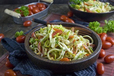 Sp Tzle Lauch Salat Nudelsalat Mal Anders Toastenstein