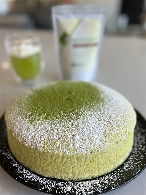 Matcha Japanese Cheesecake Recipe by Kat Lieu — modern asian baking