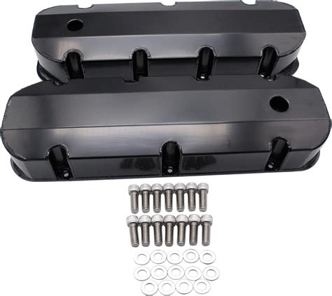 Gskmotor Fabricated Black Aluminum Valve Covers For Big Block Chevy Bbc