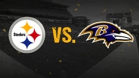 Steelers Ravens Wild Card Game Day Blog