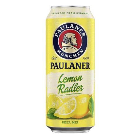 Cerveza Paulaner Lemon Radler Lata 500cc