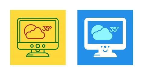 Weather Forecast Vector Icon 23928254 Vector Art At Vecteezy