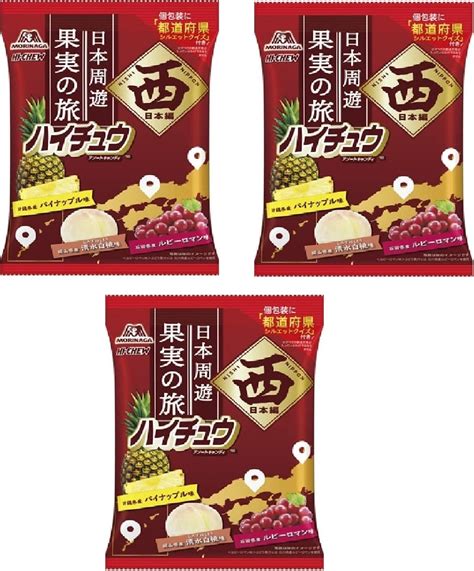 Jp コンビニー限定 2022年4月 森永製菓 Morinaga Hi Chew ハイチュウ 西 日本編 Nippon