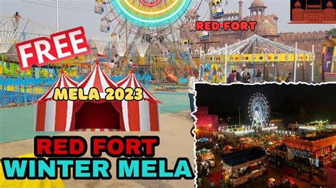 Red Fort Winter Mela 2023 Lal Qila Mela Red Fort Delhi Red Fort