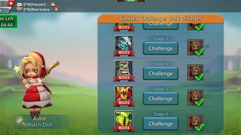 Th Stage Limited Challenge Witch Doll Lordsmobile Youtube